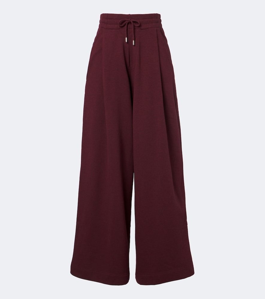 Dries Van Noten Wide-leg cotton jersey sweatpants | Thumbnail 7