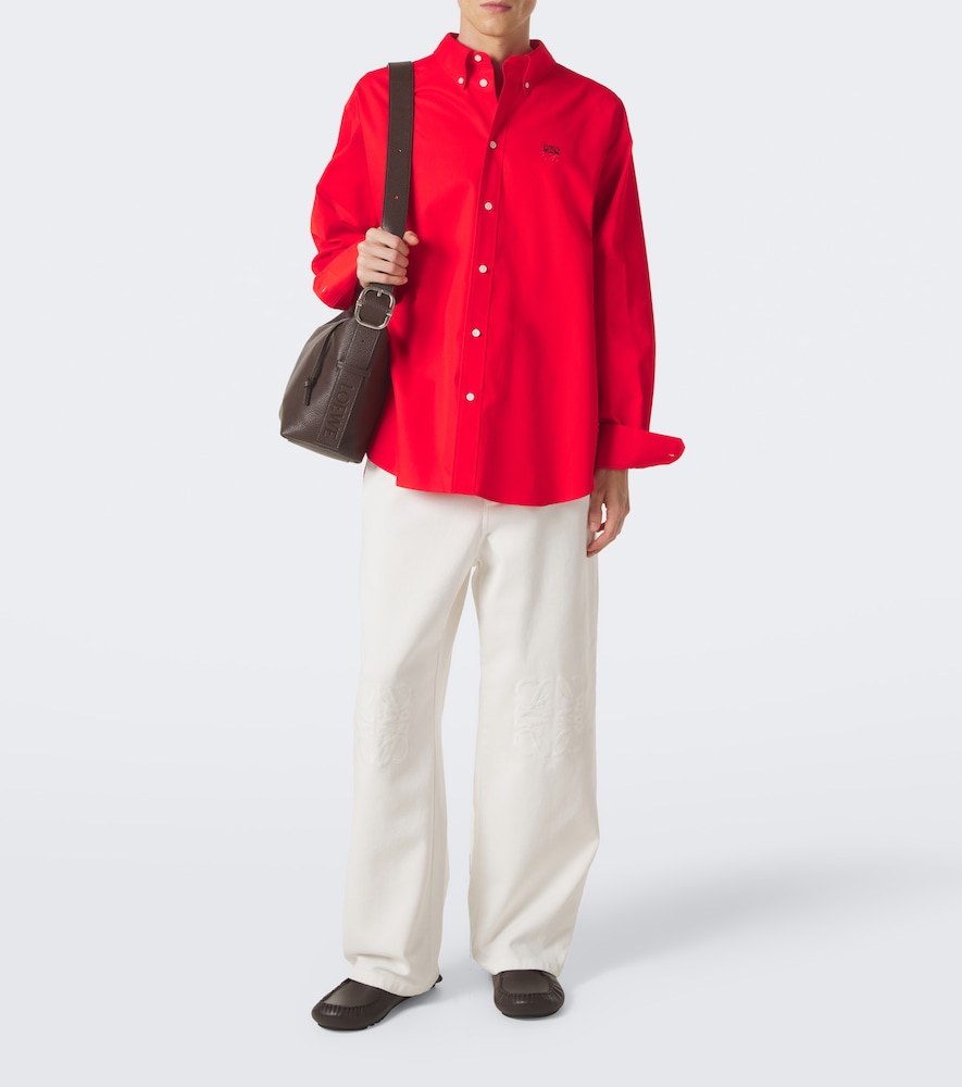 Anagram Cotton Twill Shirt