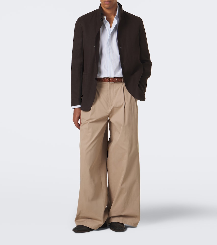 Simon Striped Cotton Shirt