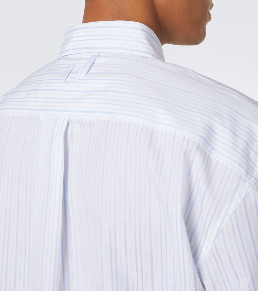 Simon Striped Cotton Shirt