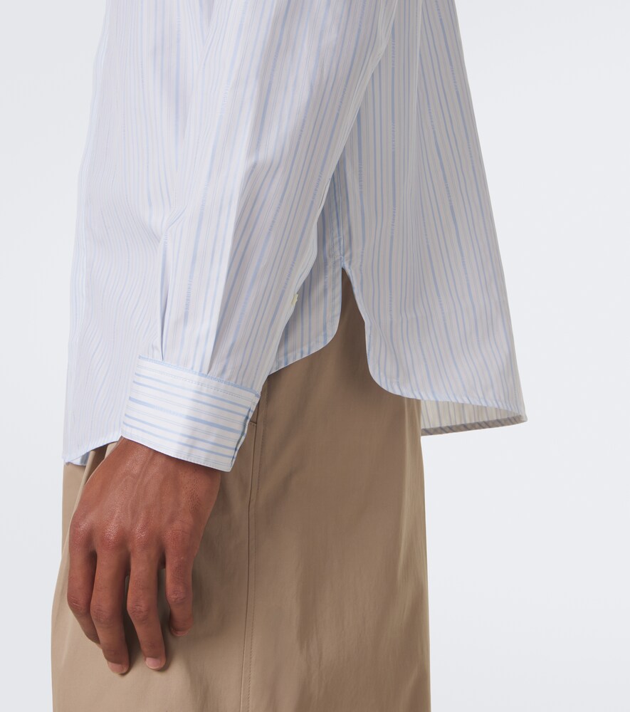 Simon Striped Cotton Shirt