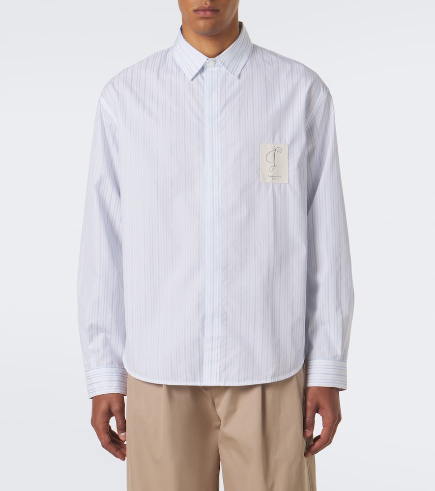 Simon Striped Cotton Shirt