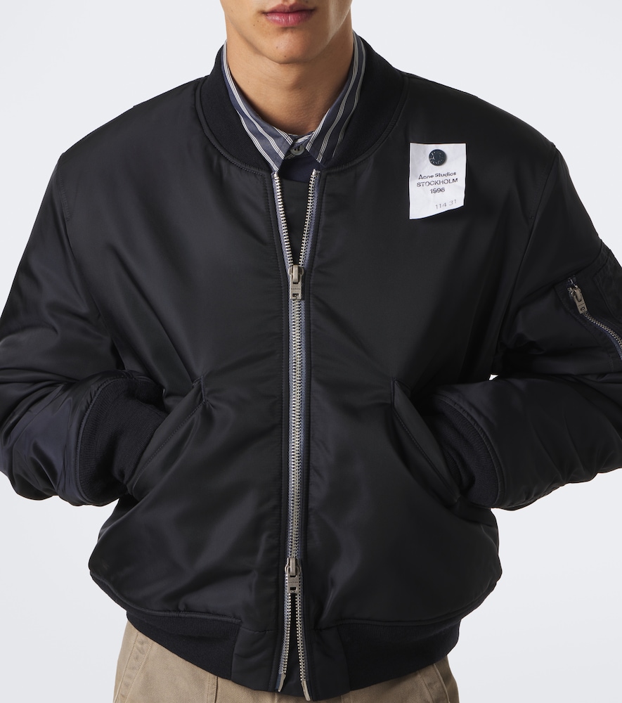 Logo Bomber Jacket