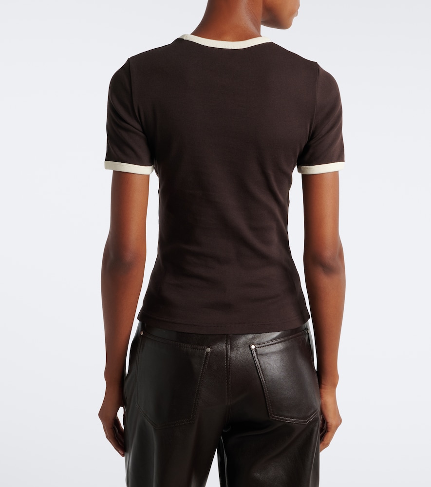 Courrèges Cotton Jersey T-Shirt