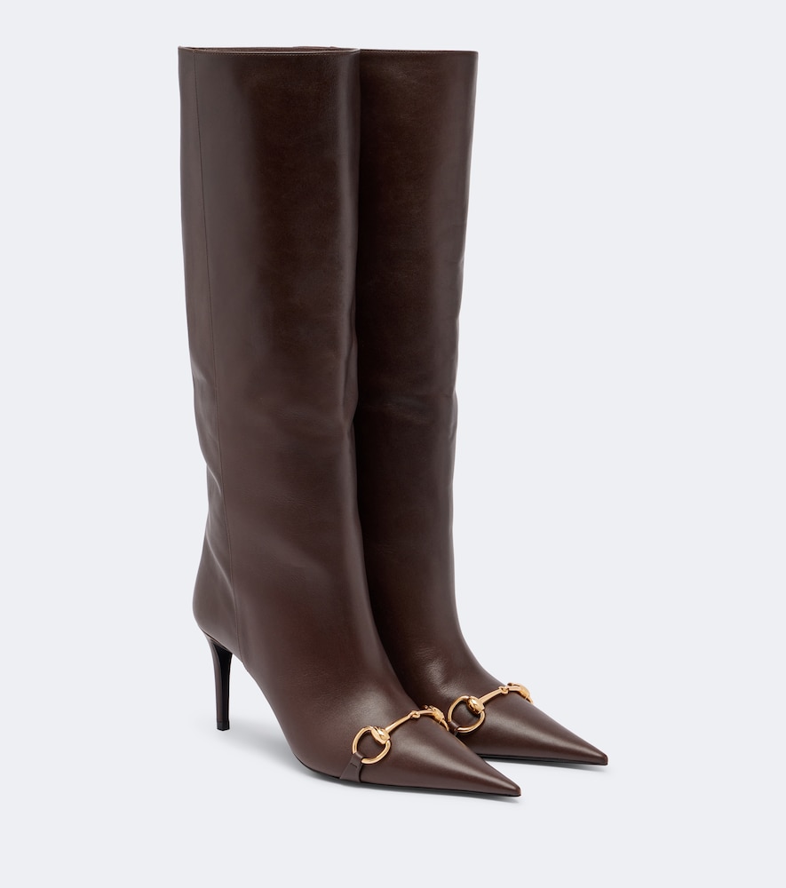 Donna Horsebit Knee-High Boots