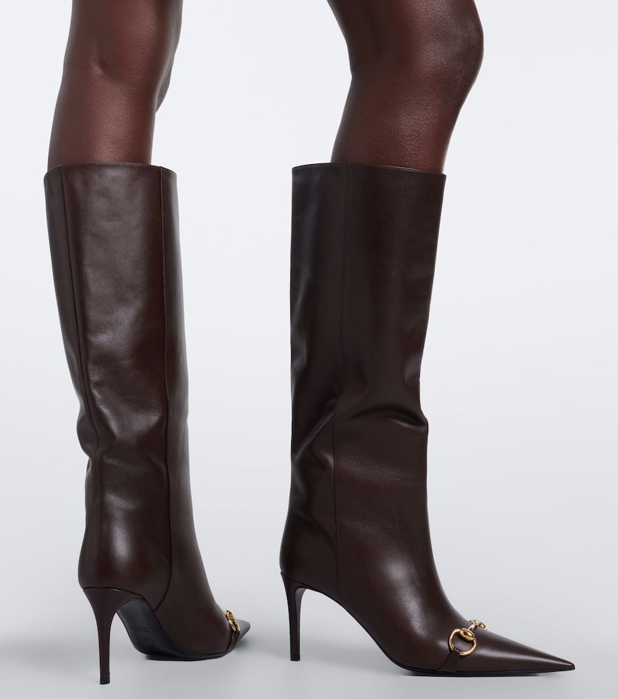 Donna Horsebit Knee-High Boots