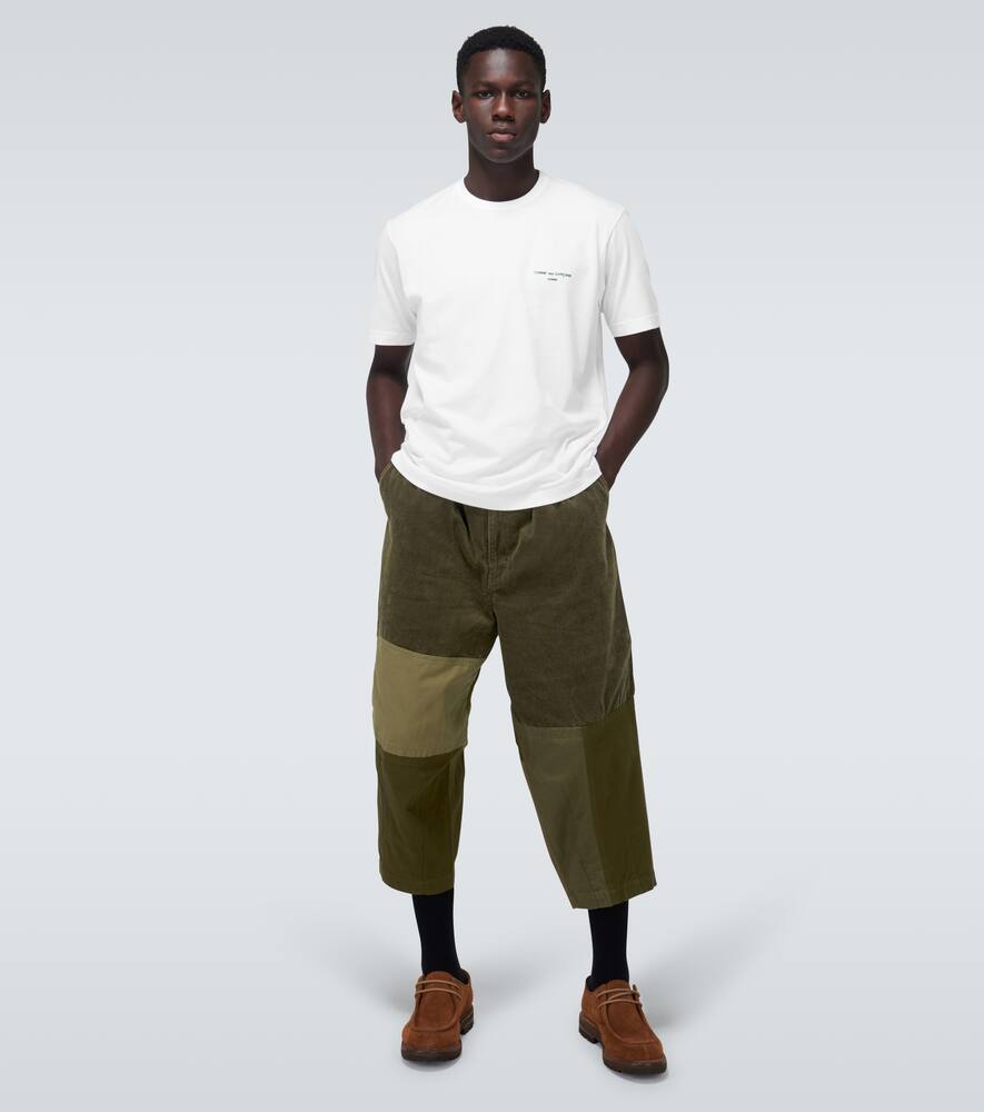 COMME DES GARÇONS HOMME DEUX SHORT-SLEEVED COTTON T-SHIRT,P00511460
