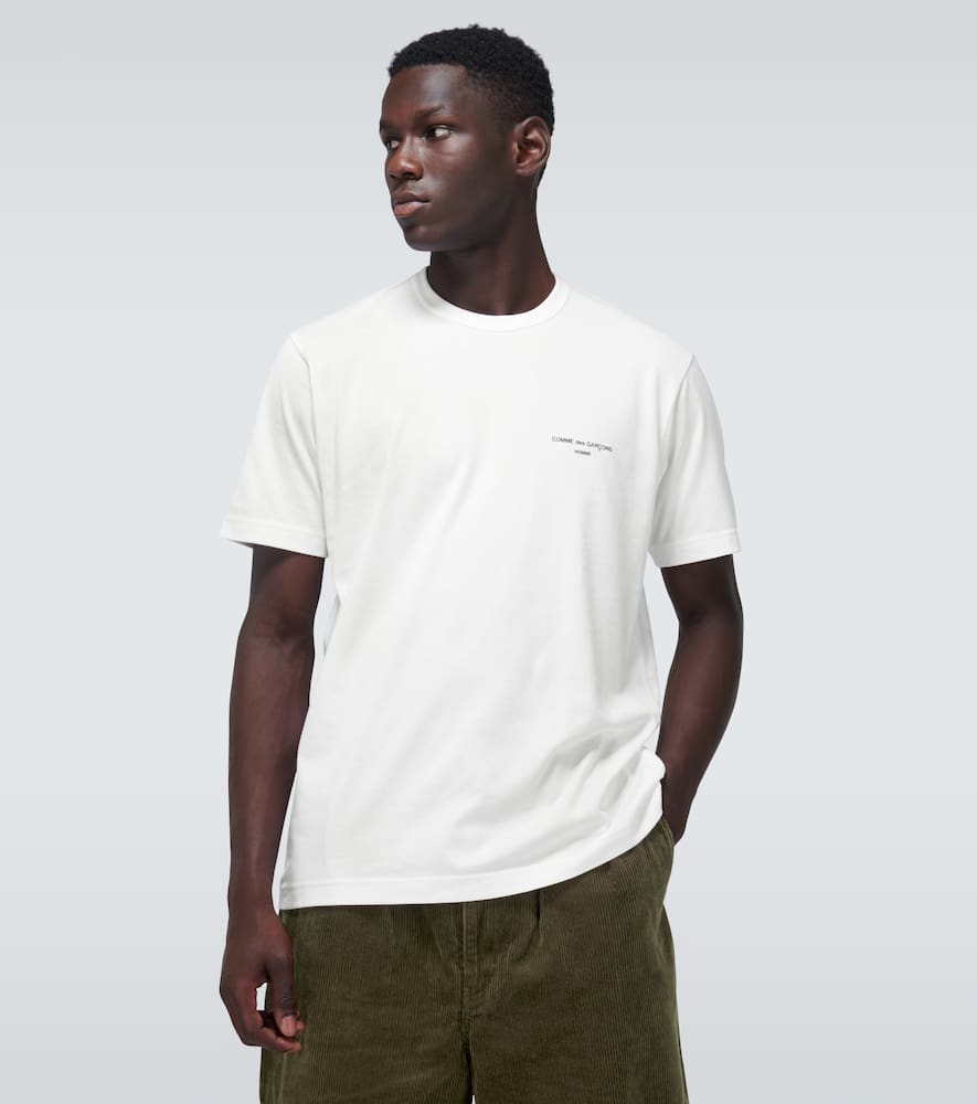 COMME DES GARÇONS HOMME DEUX SHORT-SLEEVED COTTON T-SHIRT,P00511460