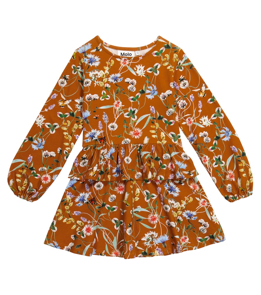 Molo Christabelle floral cotton-blend dress