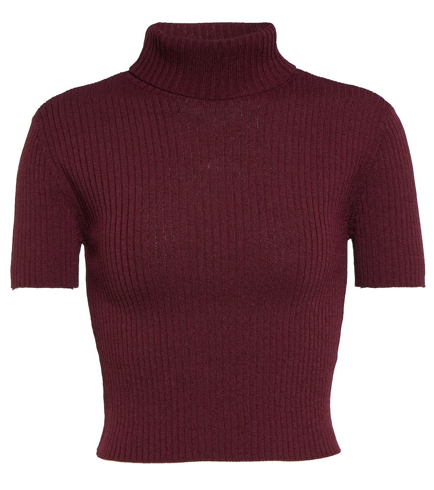 Lilou ribbed-knit cr...