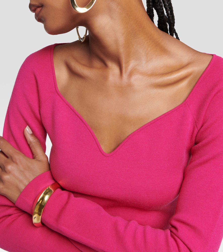  Nina Ricci Nina Ricci Top Aus Einem Wollgemisch 