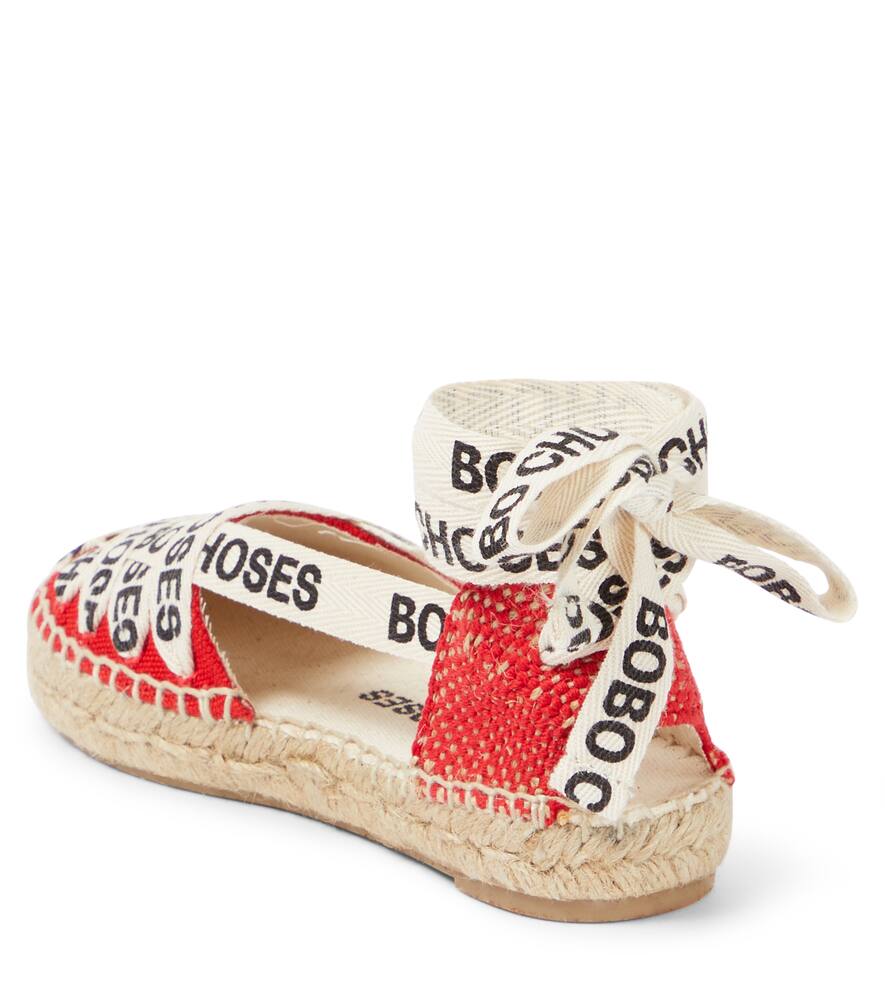 Shop Bobo Choses Logo Espadrilles In Red