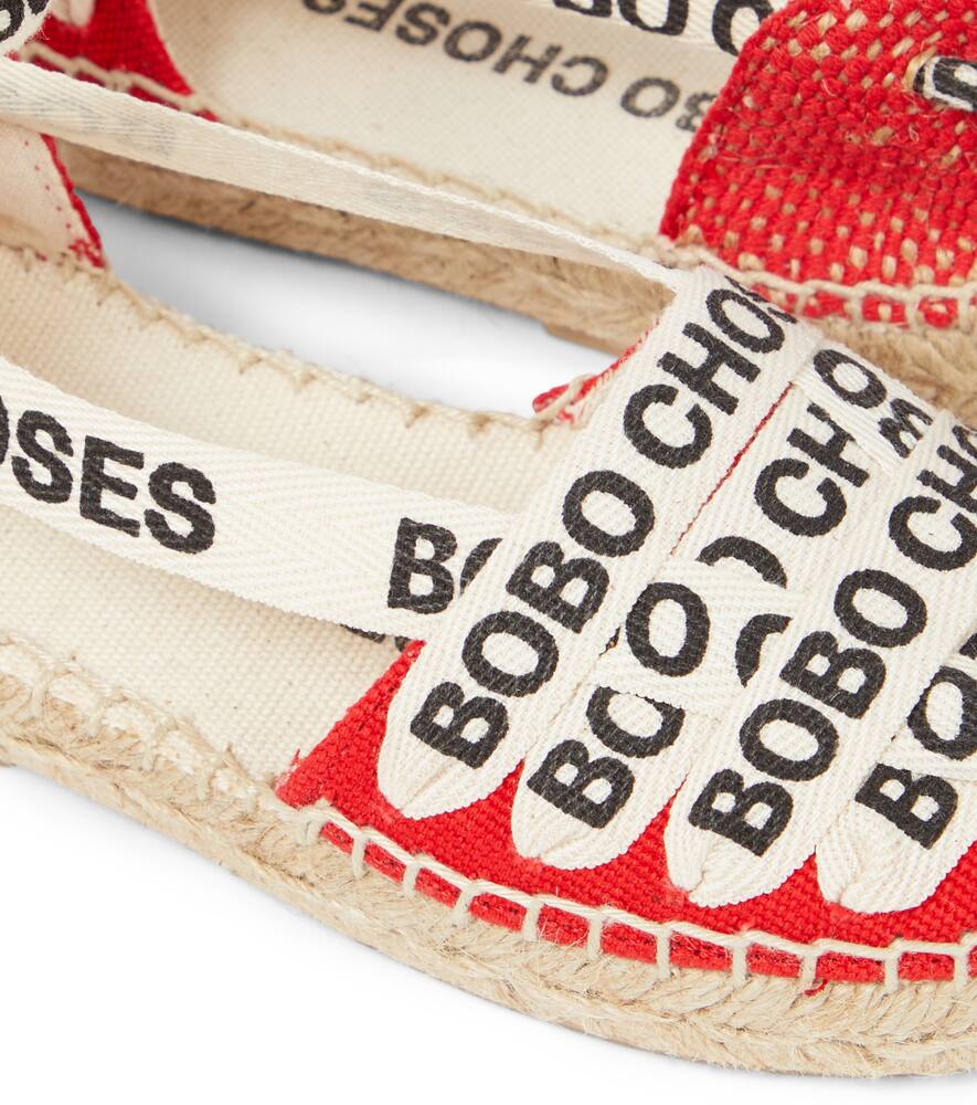 Shop Bobo Choses Logo Espadrilles In Red