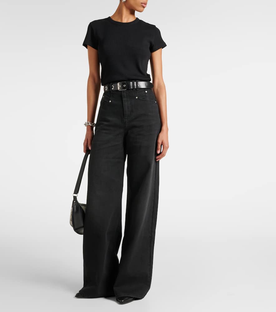 Isabel Marant T-shirt "vidal" In Black