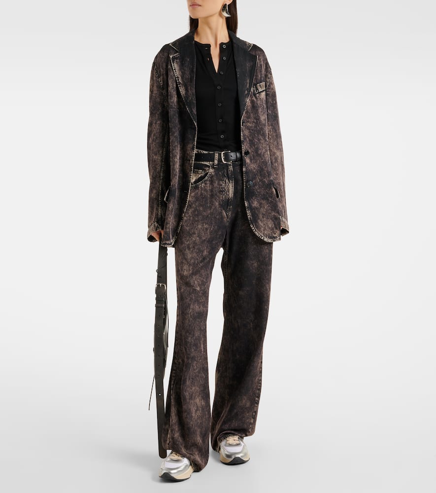 Golden Goose Metallic Leather Panelled Low Top Sneakers In Multicolor