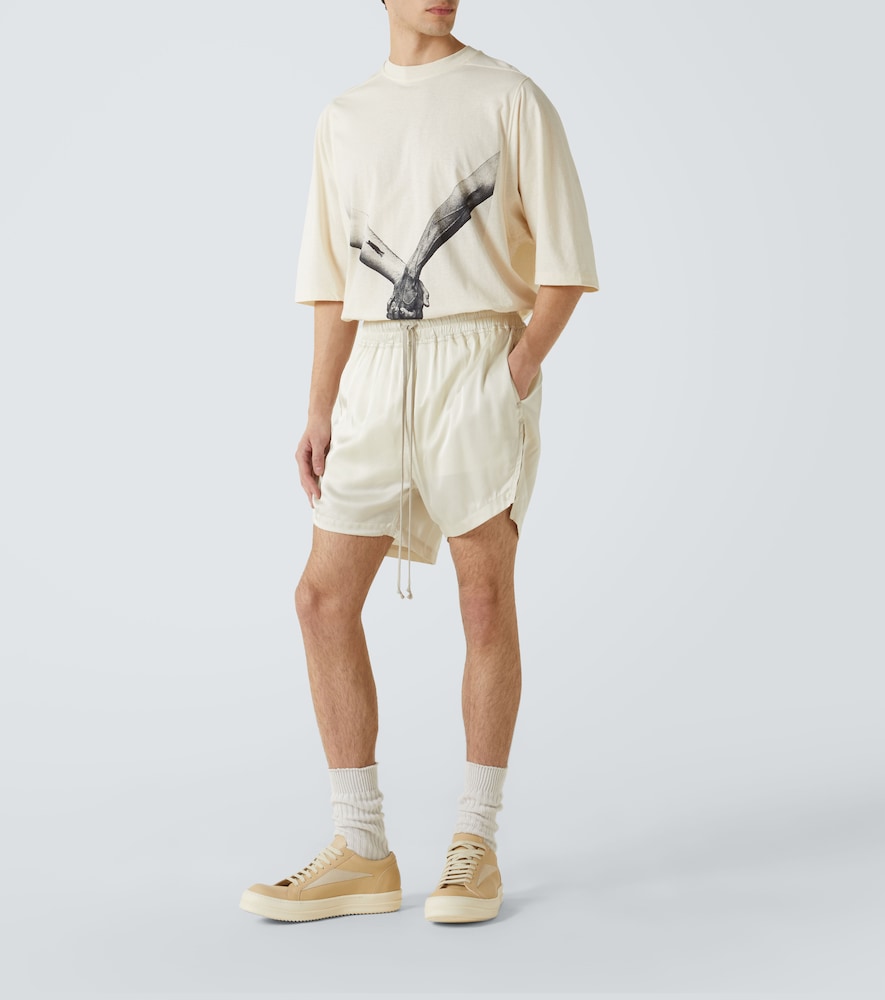  Rick Owens Rick Owens Shorts Aus Charmeuse 