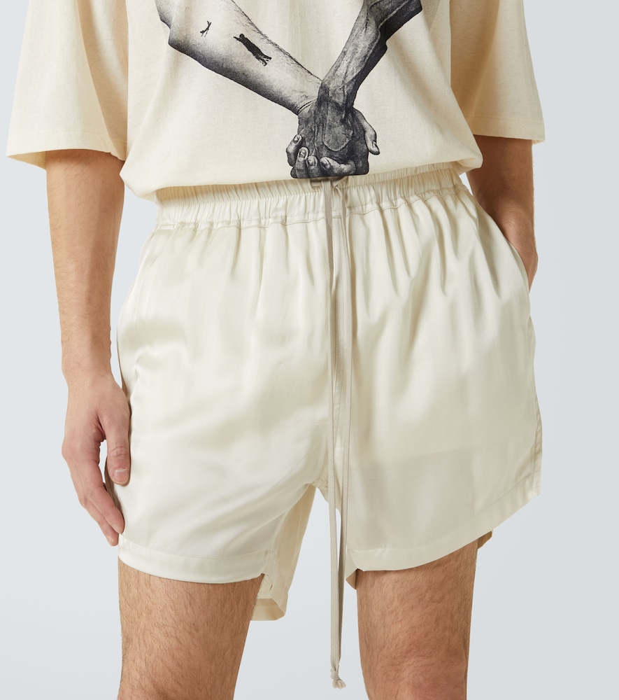  Rick Owens Rick Owens Shorts Aus Charmeuse 
