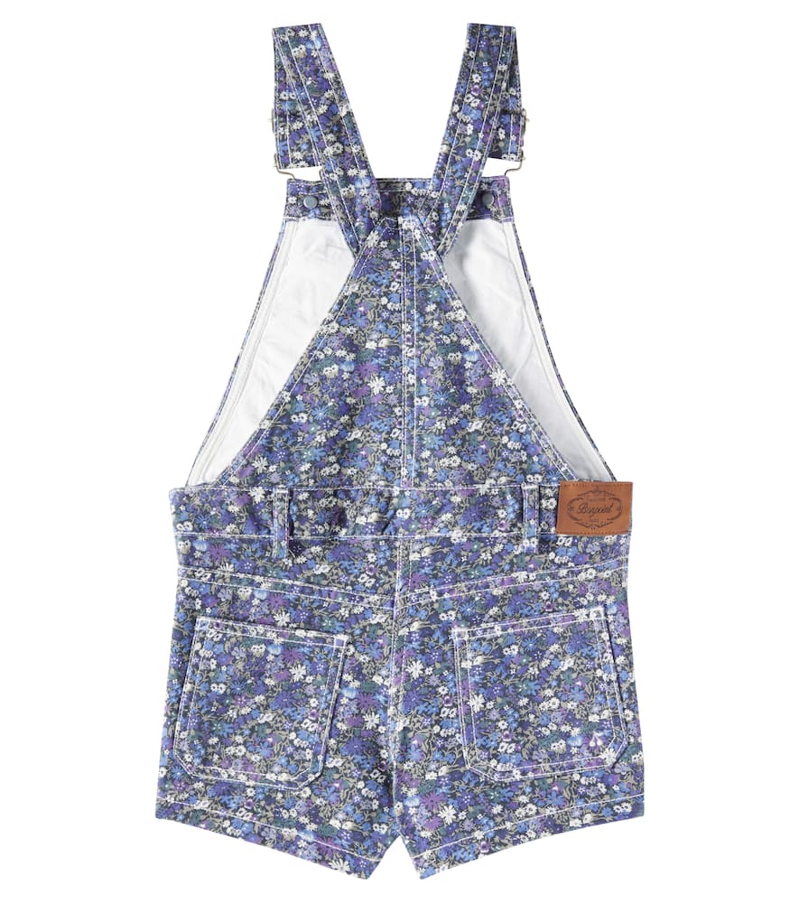 Bonpoint Saga Liberty Floral Cotton Playsuit In Multicoloured