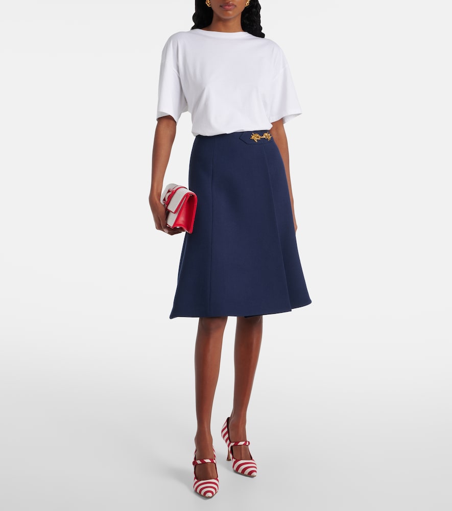 Campari Striped Mary Jane Pumps