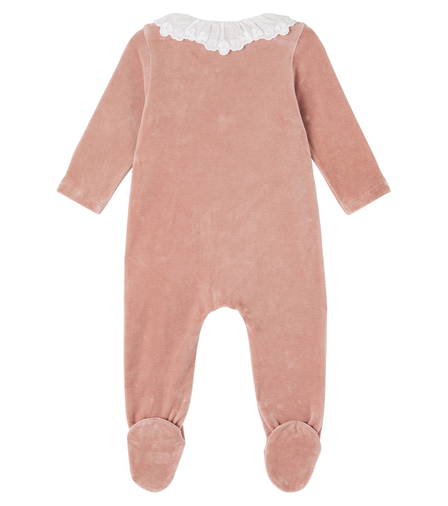Chloé Kids Baby Set Of 2 Cotton Onesies In Multi
