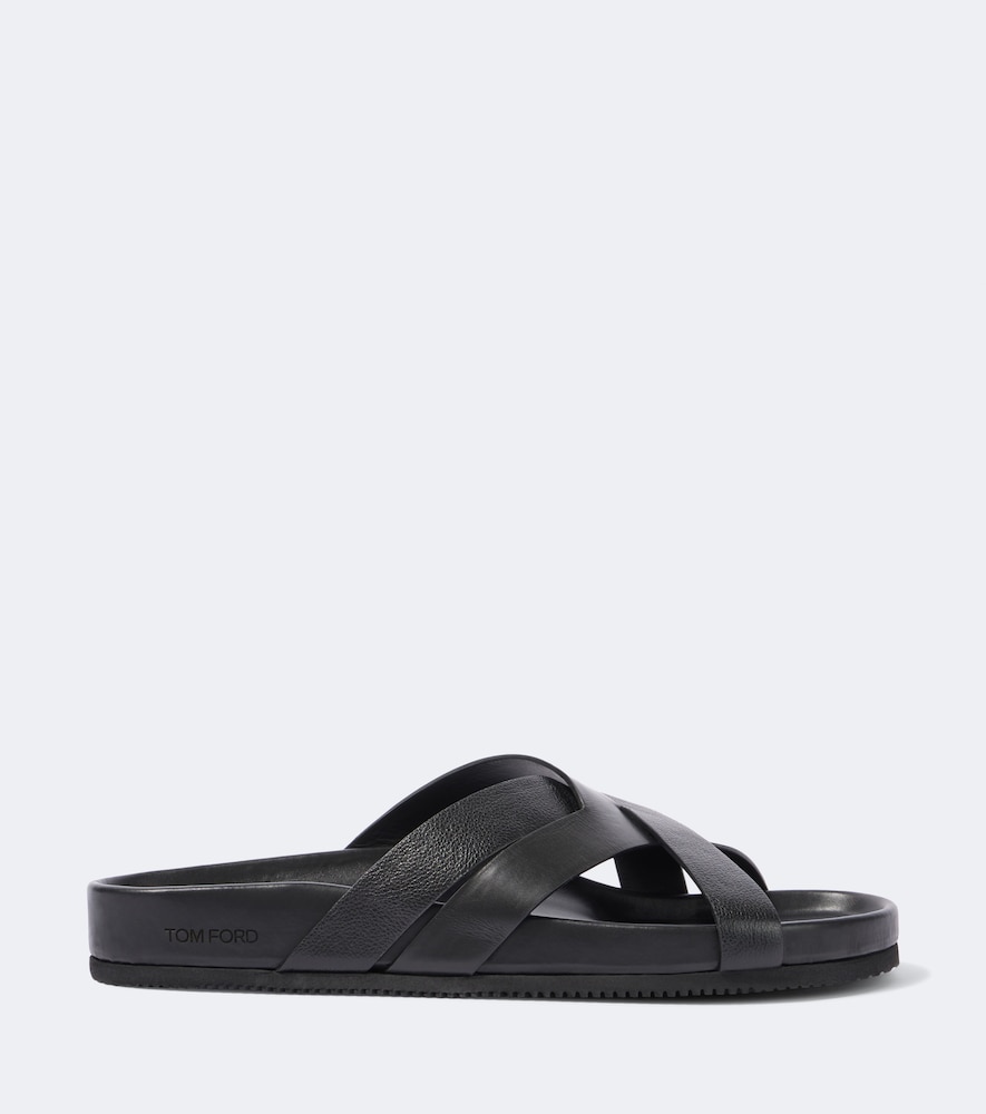 Leather Slides