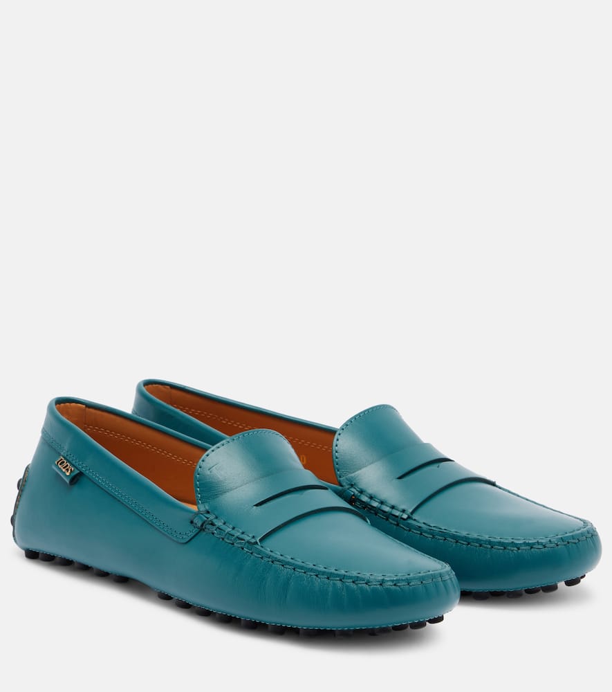 Gommino leather driving shoes