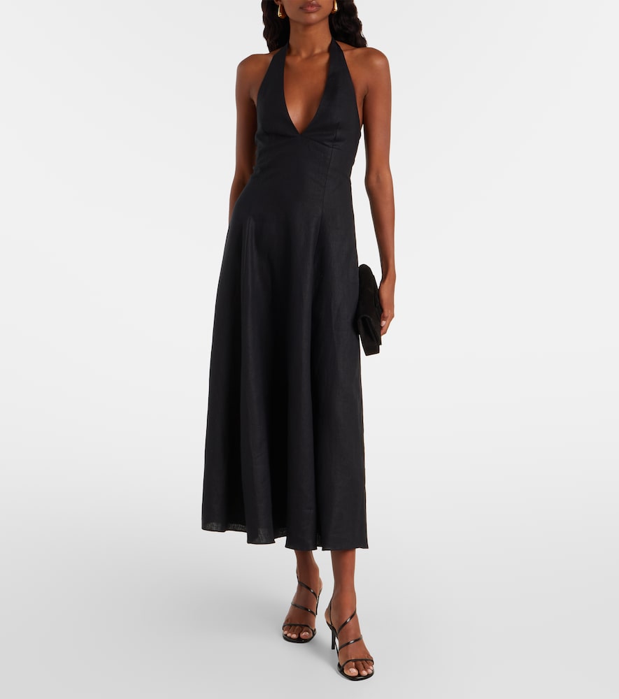 Faithfull Linen midi dress