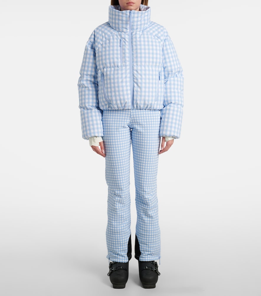 Cordova Cortina gingham down ski jacket