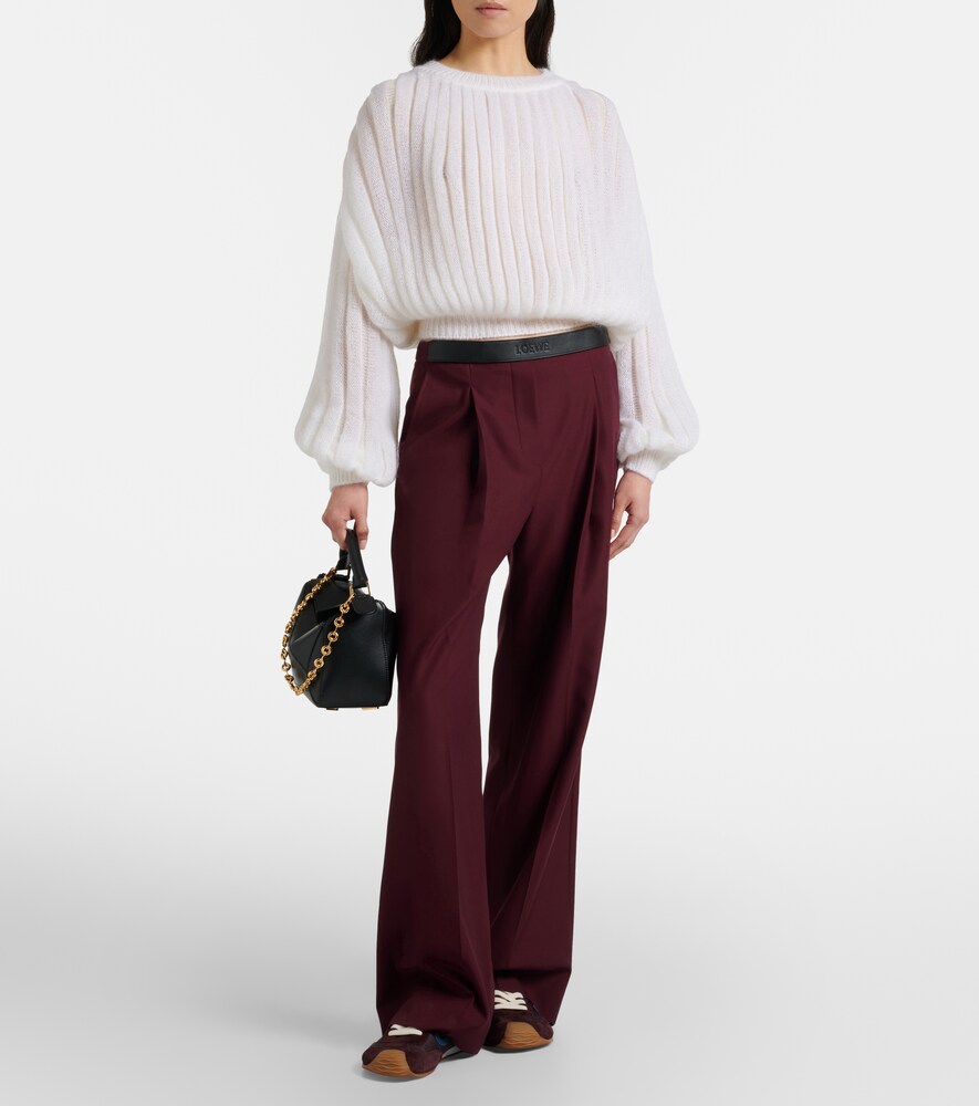  Loewe Loewe Mohair And Cotton-blend Sweater 