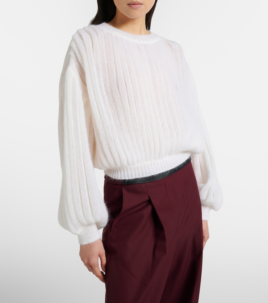  Loewe Loewe Mohair And Cotton-blend Sweater 