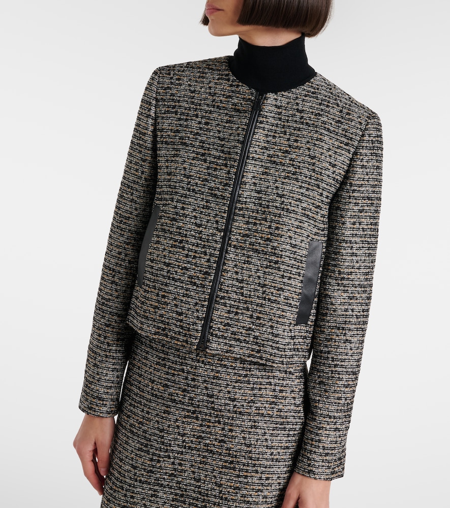  Max Mara Max Mara Volume Tweed Jacket 