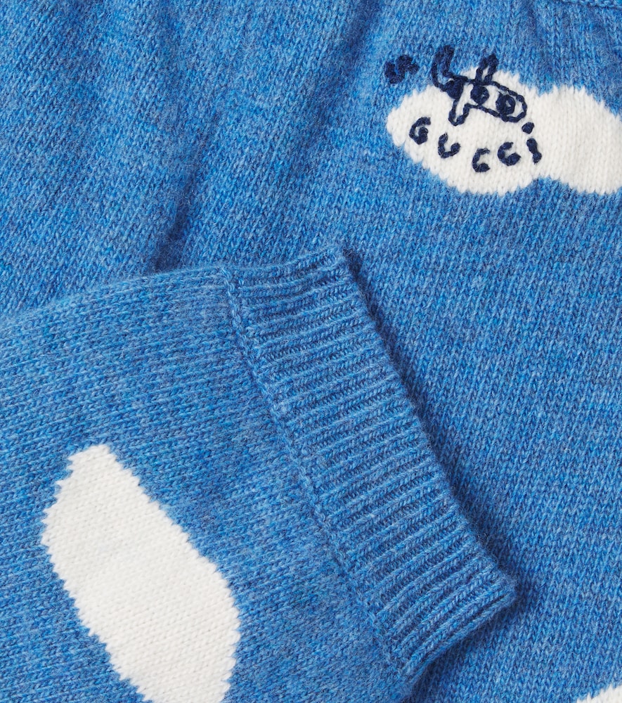  Gucci Kids Gucci Kids Bebé - X Euan Roberts Pantalones De Lana 