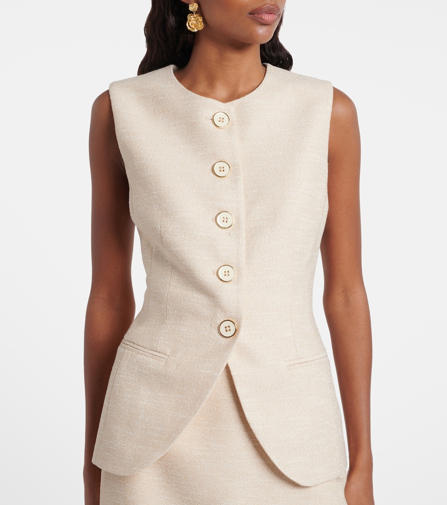  Rebecca Vallance Rebecca Vallance Weste Winnie Aus Tweed 