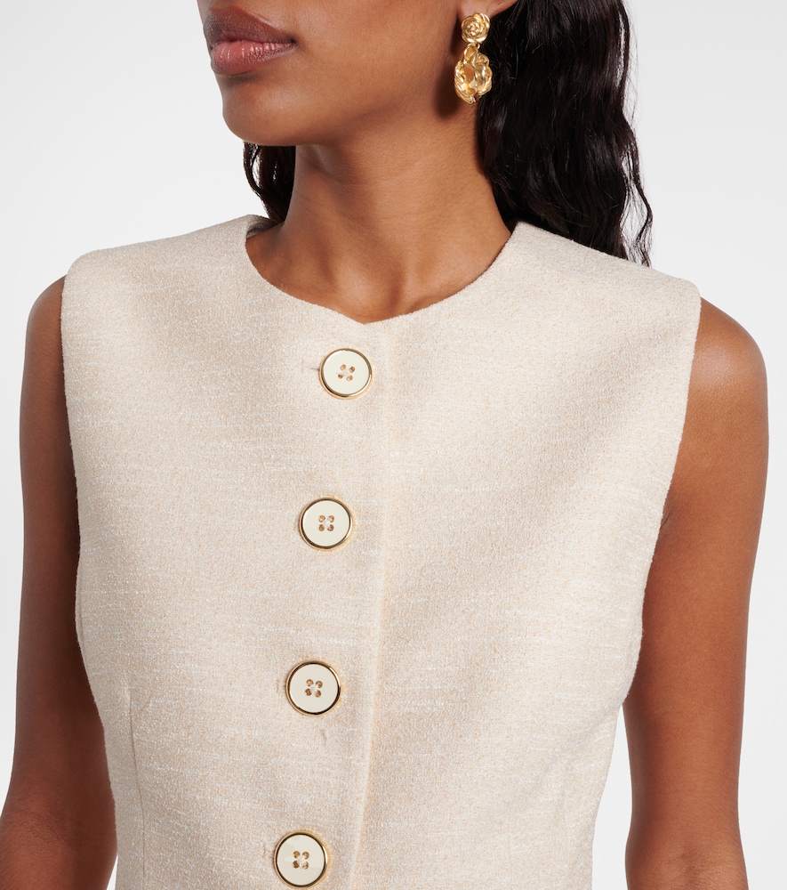  Rebecca Vallance Rebecca Vallance Weste Winnie Aus Tweed 