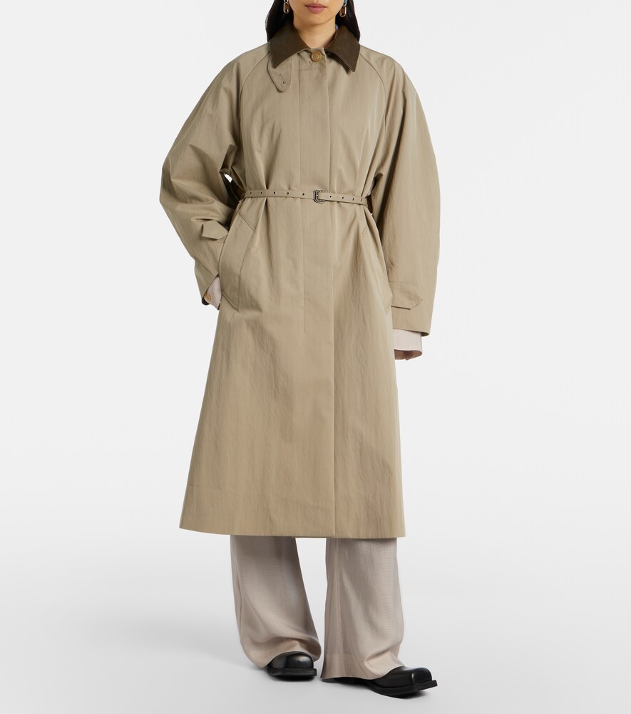  Acne Studios Acne Studios Cotton-blend Technical Trench Coat 