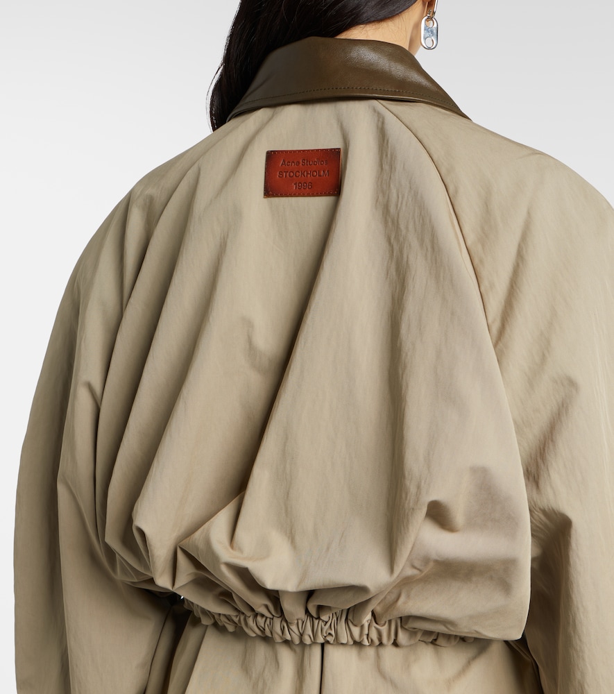  Acne Studios Acne Studios Cotton-blend Technical Trench Coat 