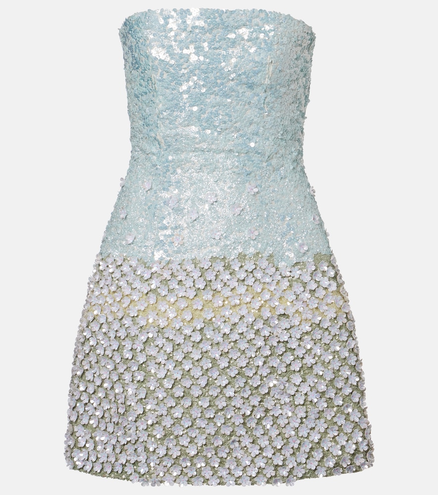La Fuori Là Fuori Floral sequined minidress | Thumbnail 6