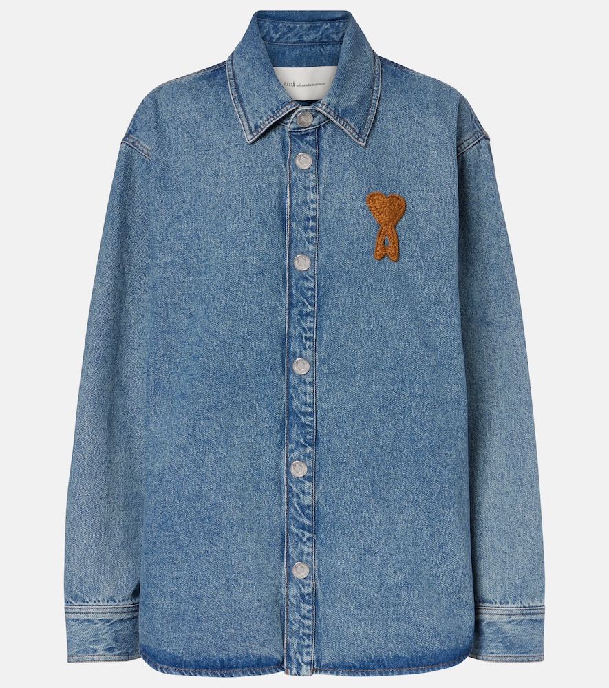 Ami Paris Chemise Ami de Coeur en jean 273 €
