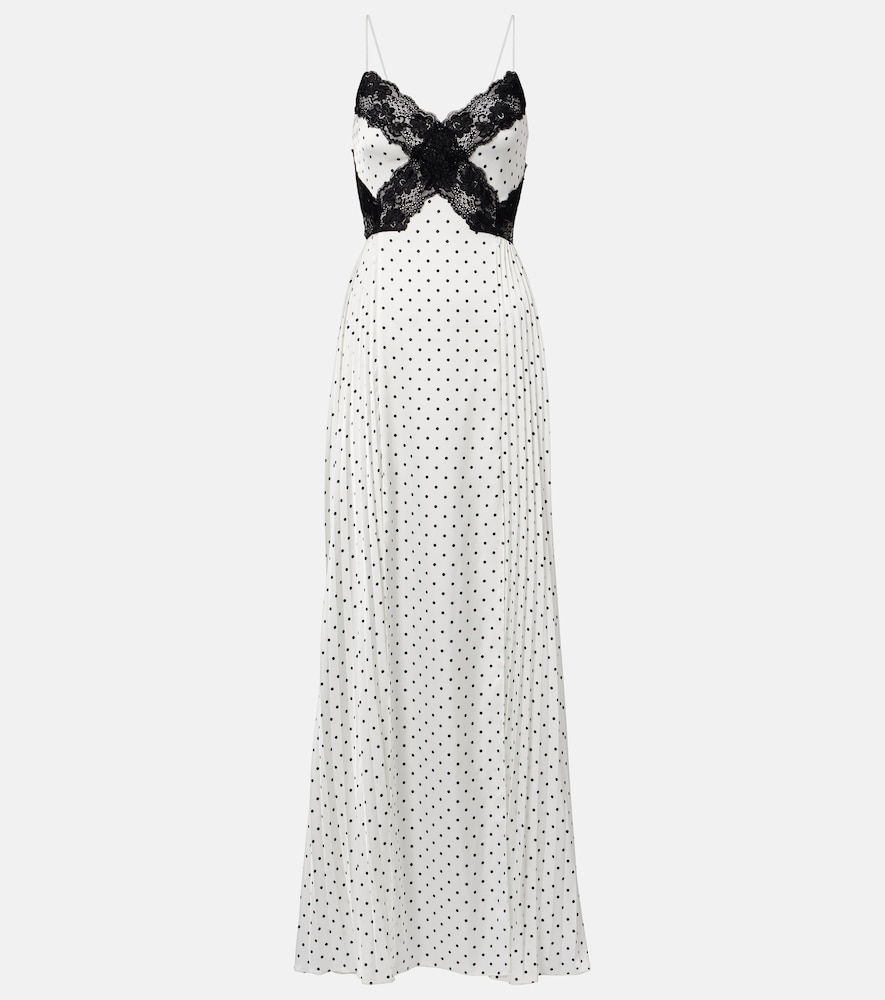 Self-Portrait Embellished maxi dress