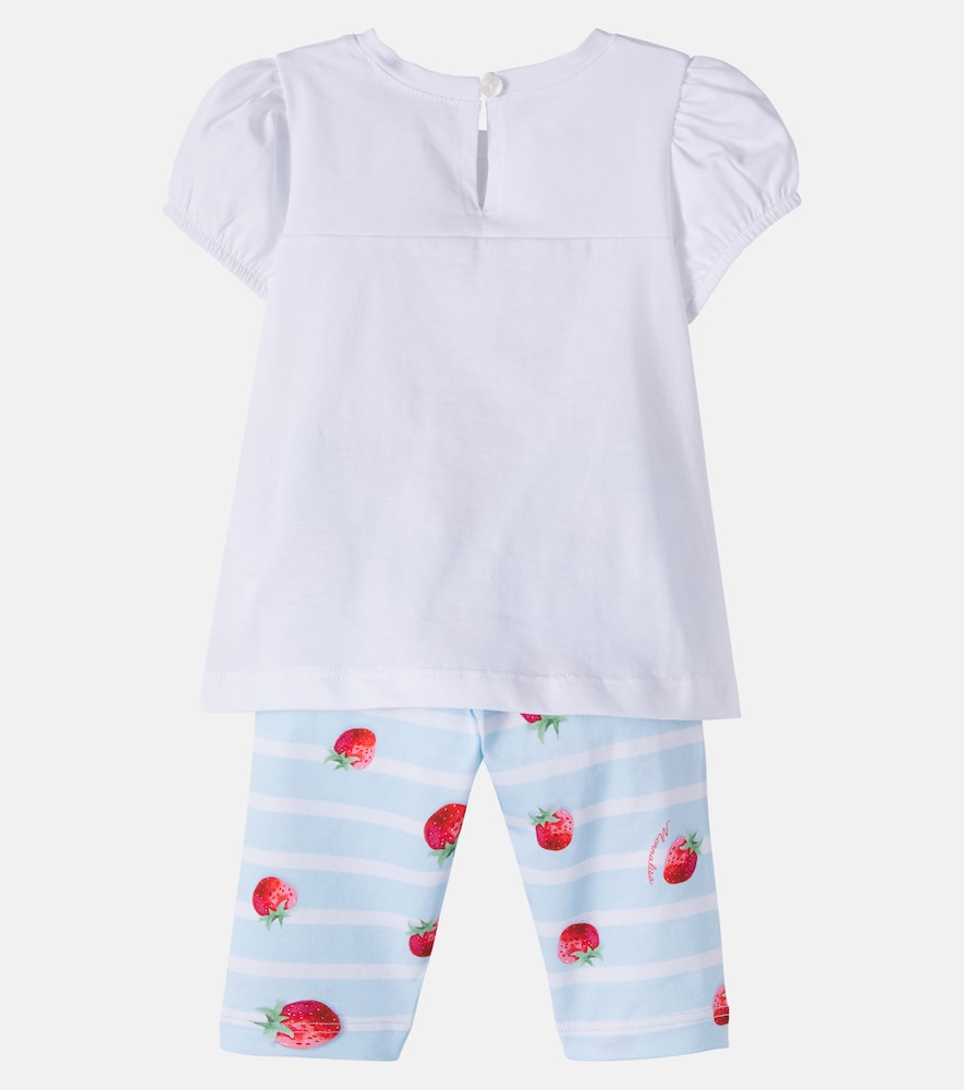  Monnalisa Monnalisa X Disney® Baby Set Aus T-shirt Und Leggings 