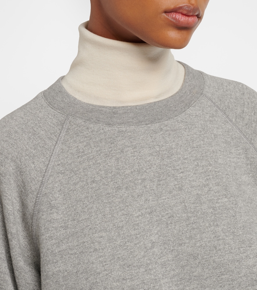  The Row The Row Sweatshirt Eulalia Aus Baumwolle Und Kaschmir 