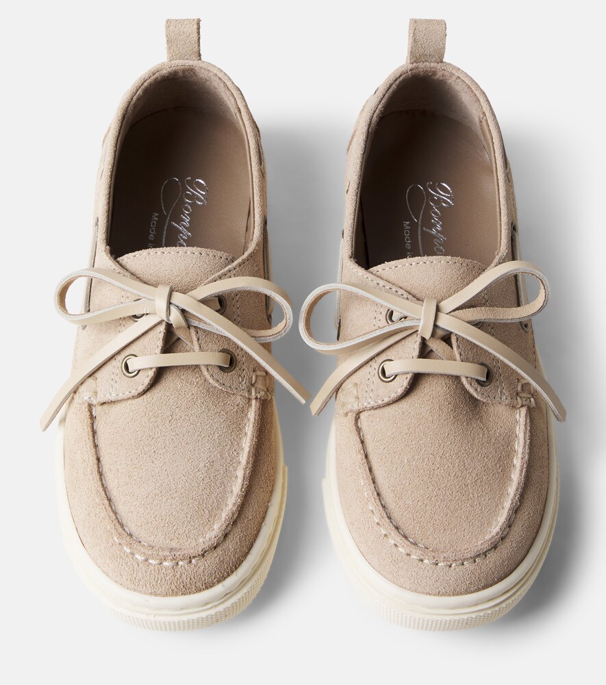  Bonpoint Bonpoint Segelschuhe Loic Aus Veloursleder 