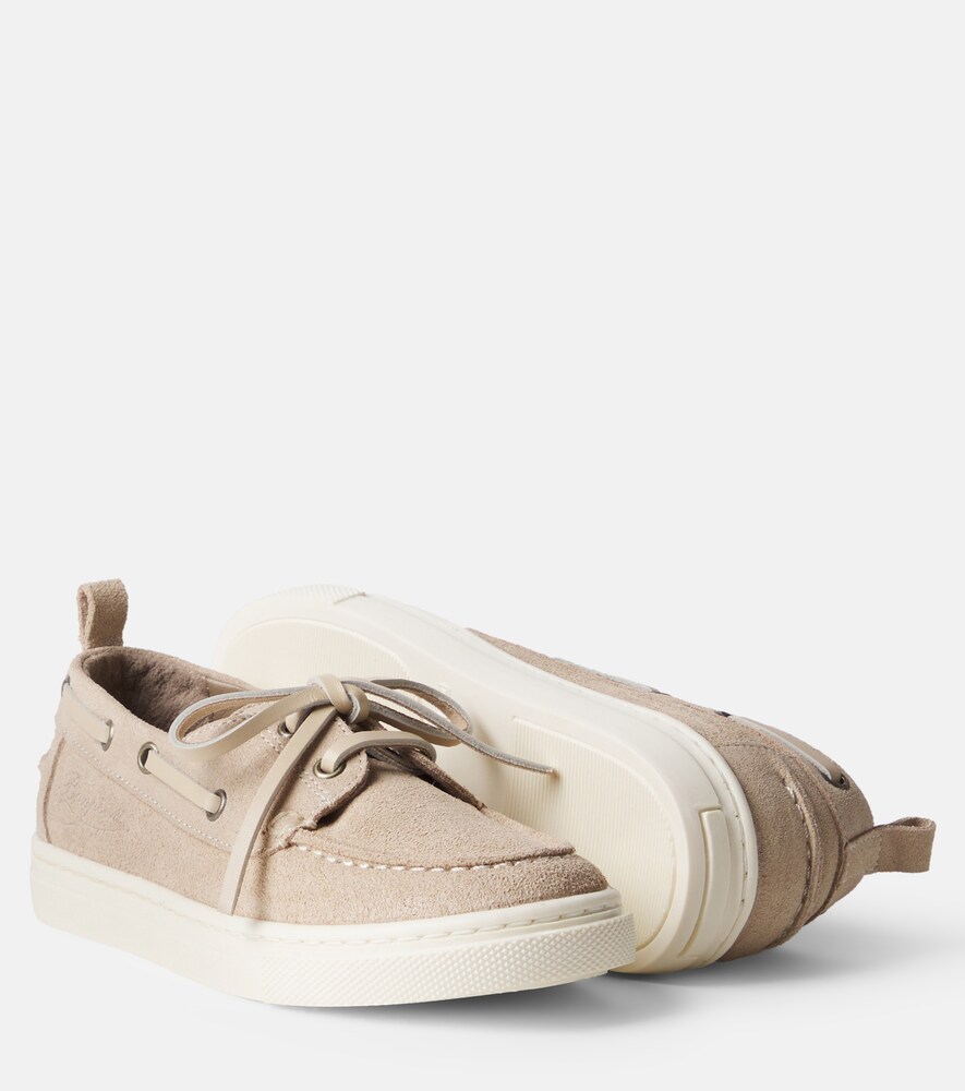  Bonpoint Bonpoint Segelschuhe Loic Aus Veloursleder 