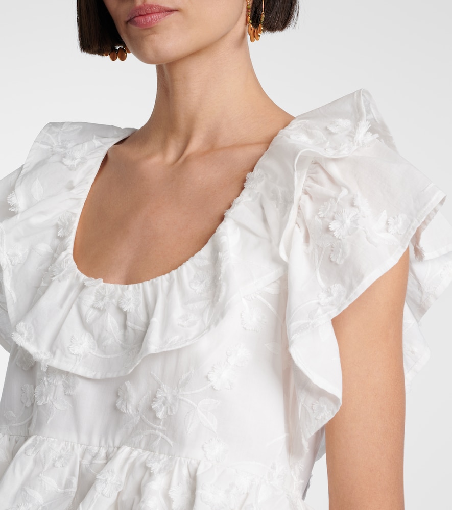  Dorothee Schumacher Dorothee Schumacher Besticktes Top Slees Aus Baumwolle 
