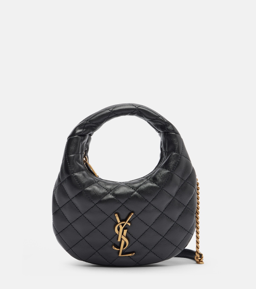 Saint Laurent Icarino Mini quilted leather top-handle bag