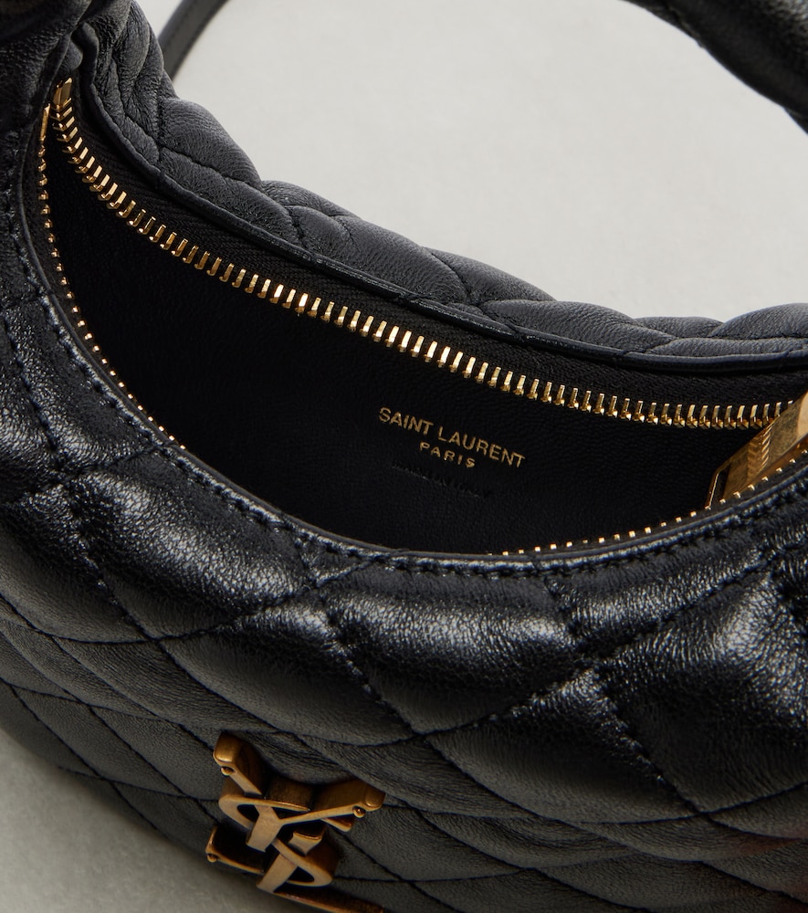  Saint Laurent Saint Laurent Henkeltasche Icarino Mini Aus Leder 
