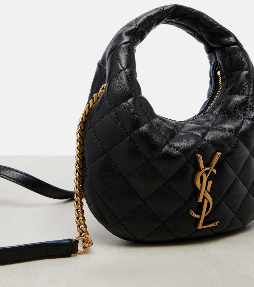  Saint Laurent Saint Laurent Henkeltasche Icarino Mini Aus Leder 