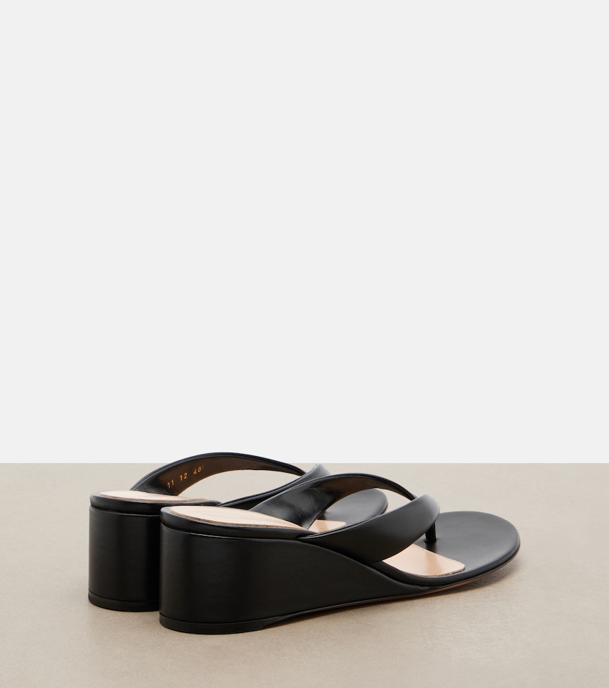 Leather Wedge