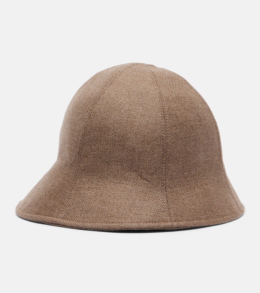  Loro Piana Loro Piana Zaltana Cashmere And Silk Hat 