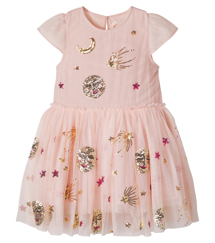 Konges Slojd Pink Odette Sequined Dress Y Size 6 - Mytheresa